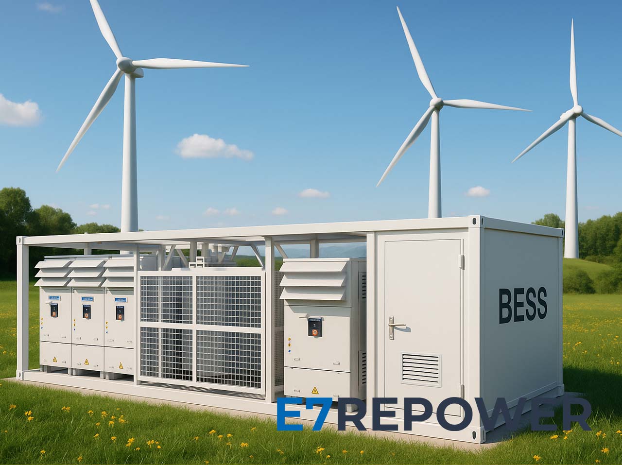 Estación centralizada llave en mano de 10 MW con transformador integrado